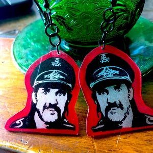 Lemmy from Motörhead earrings